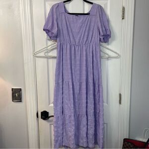 Violet Light Purple Maxi Dress